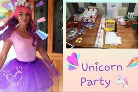 DIY UNICORN party 🦄 Children party entertainer Unicorn Princess/Birthday Party Games and ideas