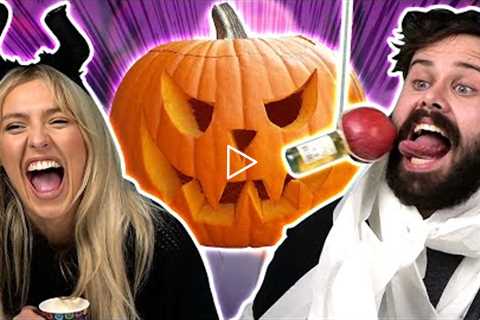 Irish People Try The Worst Halloween Drinking Games