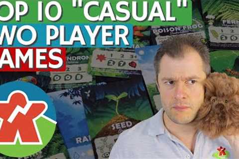 Top 10 Casual 2 Player Games - Not Just For Couples!!