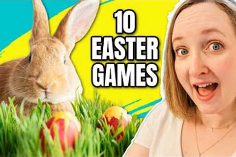 10 HILARIOUS Easter Games | Easter eggs | Jelly Beans | Peeps