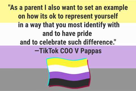 Tiktok COO Says Their Kids Are Reason for Coming Out as Nonbinary