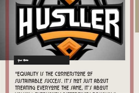 “Equality is the cornerstone of sustainable success. It’s not just about treating everyone the same,..