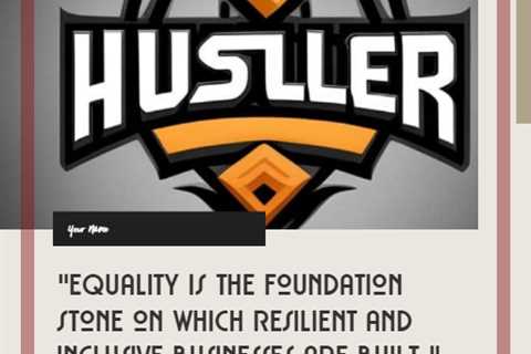 “Equality is the foundation stone on which resilient and inclusive businesses are built.”