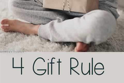 Four Christmas Gift Rule (with a meaningful twist)