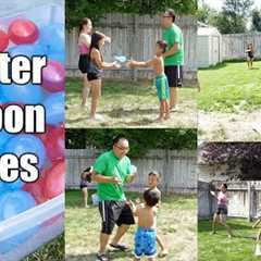 4 Fun Water Balloon Games