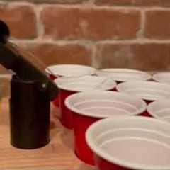 Shot Pong Drinking board game , Mini Beer Pong , Adult drinking games