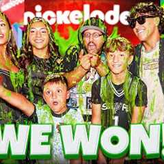 We Won Nickelodeon Choice Awards!  (2024 Favorite Creator Family Slime Champions)