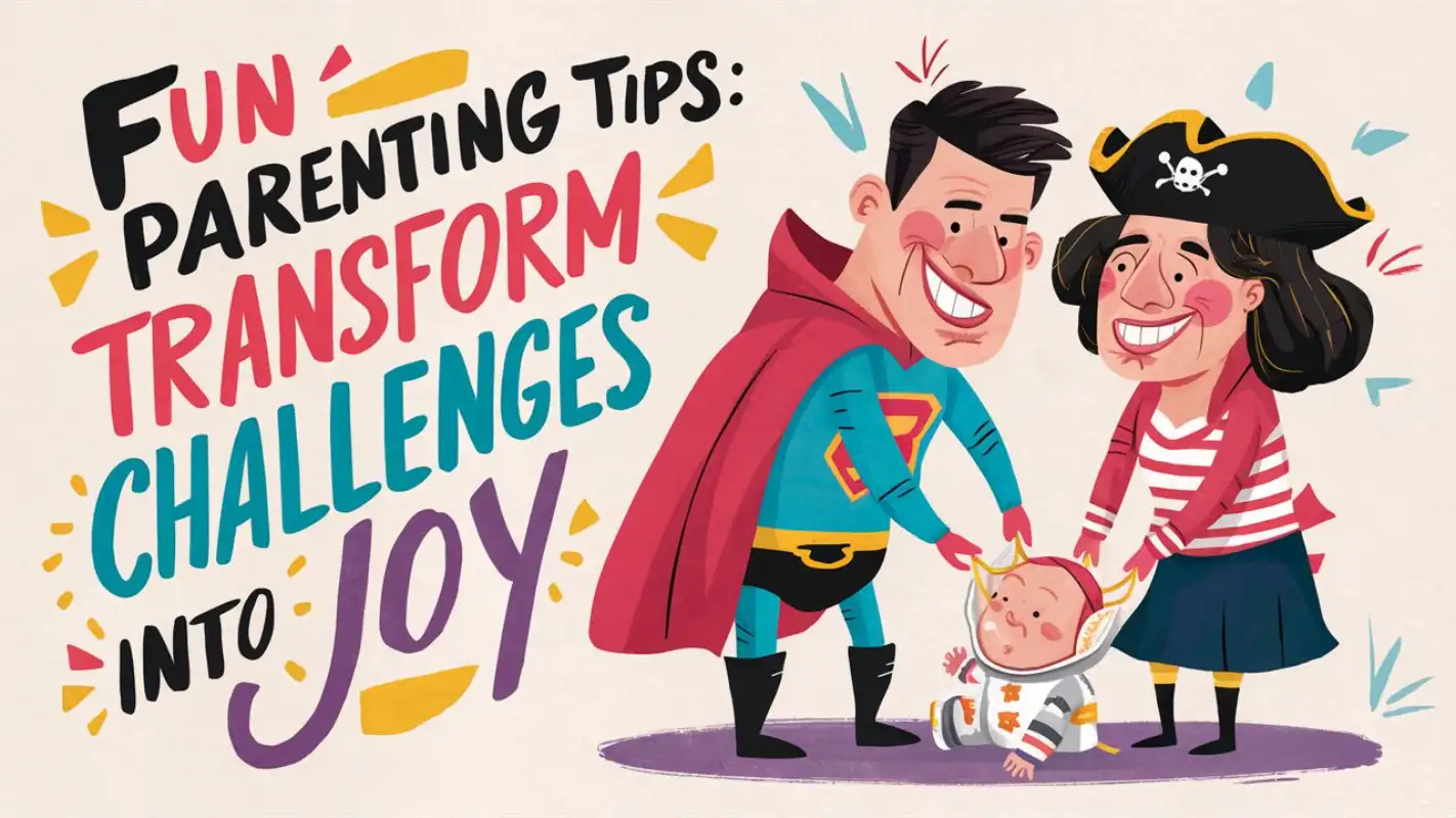 Fun Parenting Tips: Transform Challenges into Joy - Crack Up Puns